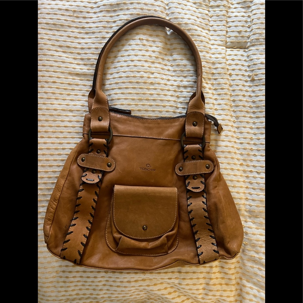 Toscani Italian leather handbag